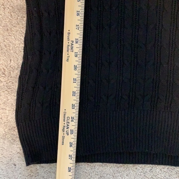 NEW St. John's Bay Classic Cable Crew Neck Sweater - Picture 7 of 9